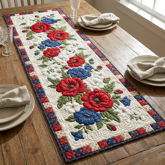 Blossom Liberty Quilted Table Runner NCU0NTV1052