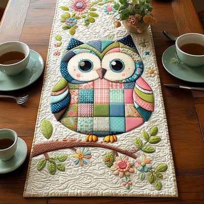 Blossom Pearch Quilted Table Runner NCU0DQQ0358