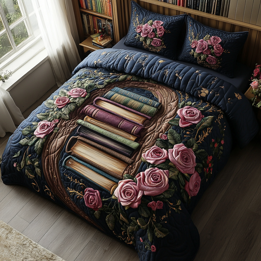 Blossom Reads Duvet Cover Set NCU0DV282