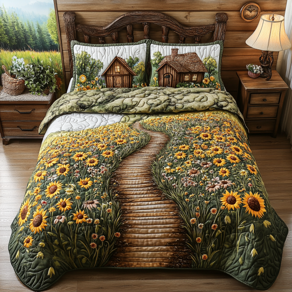 Blossom Walkway Duvet Cover Set NCU0DDK267
