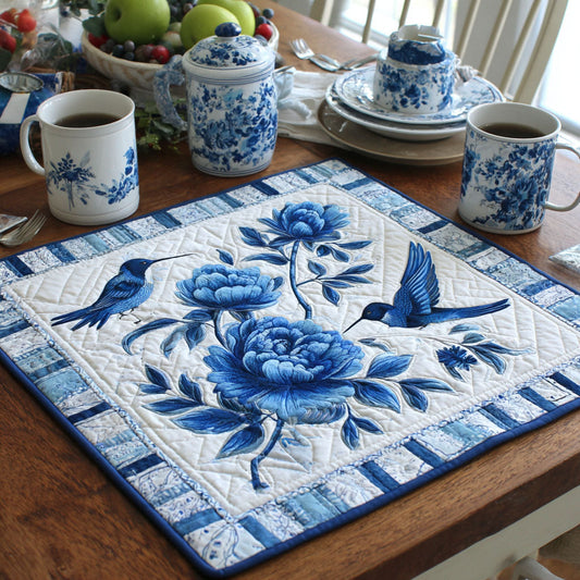 Blue Blossom Flight Table Topper NCU0NTV045