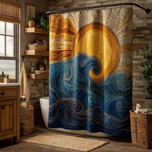 Blue Horizon Shower Curtain NCU0NNT2934