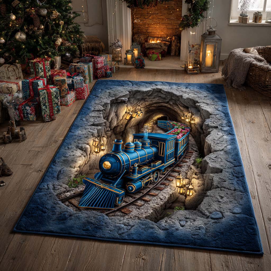 Blue Midnight Express Area Rug NCU0NXD847