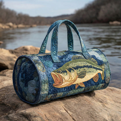 Blue River Quilted Duffle Bag NCU0LDH575