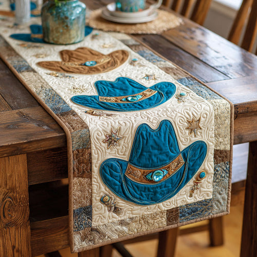 Blue Rodeo Quilted Table Runner NCU0NTV829