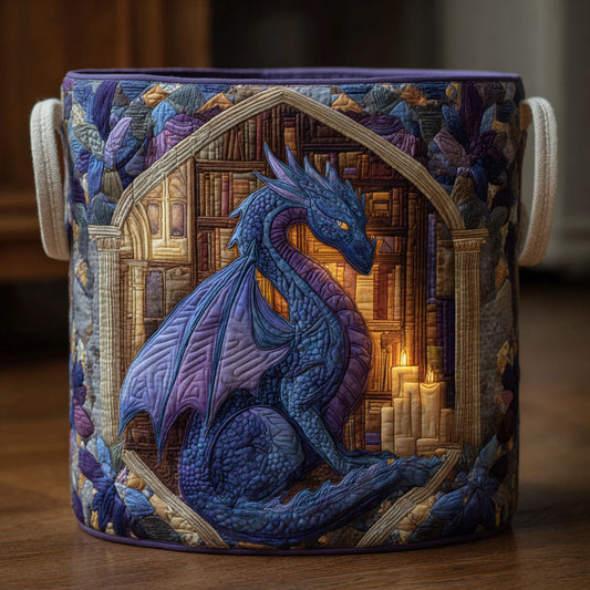 Blue Sentinel Quilted Laundry Basket NCU0NTV799