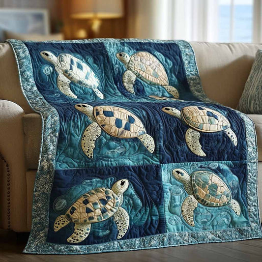Blue Voyage Quilted Blanket NCU0NXD1768