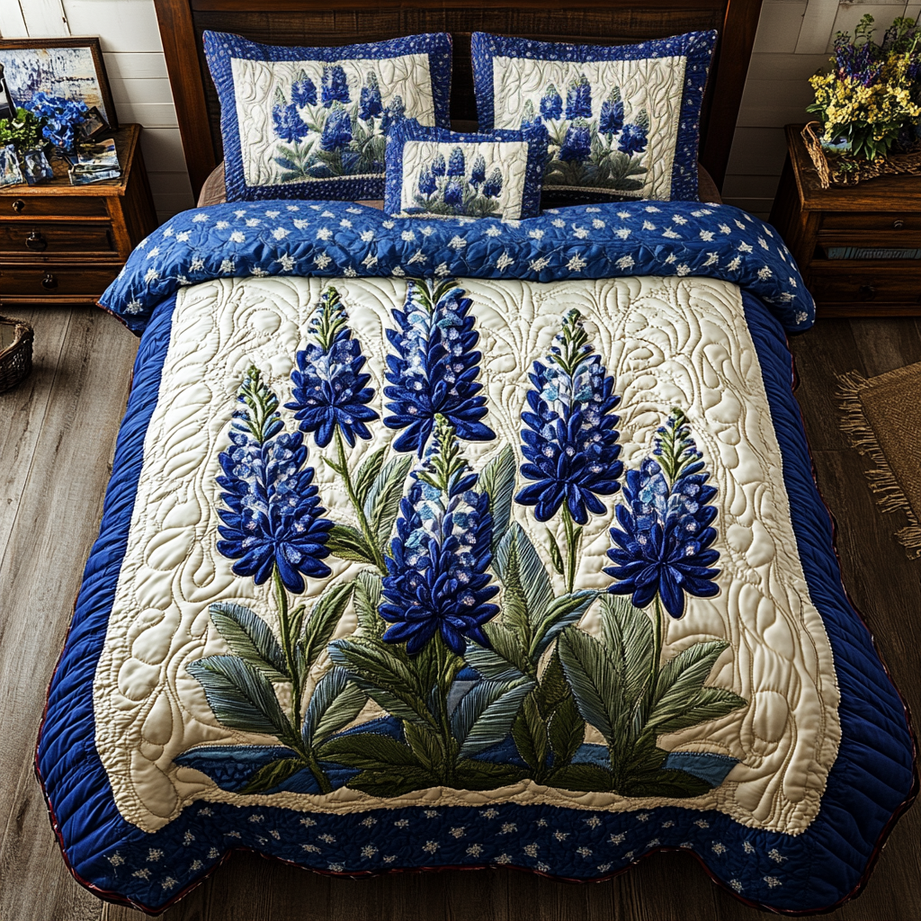 Bluebell Elegance Duvet Cover Set NCU0NVH629
