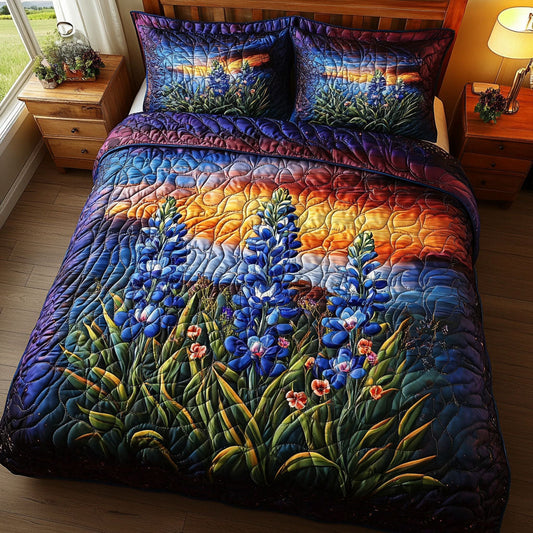 Bluebonnet Beauty Duvet Cover Set NCU0NNT504