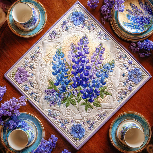 Bluebonnet Breeze Trail Quilted Table Topper NCU0NNT1288
