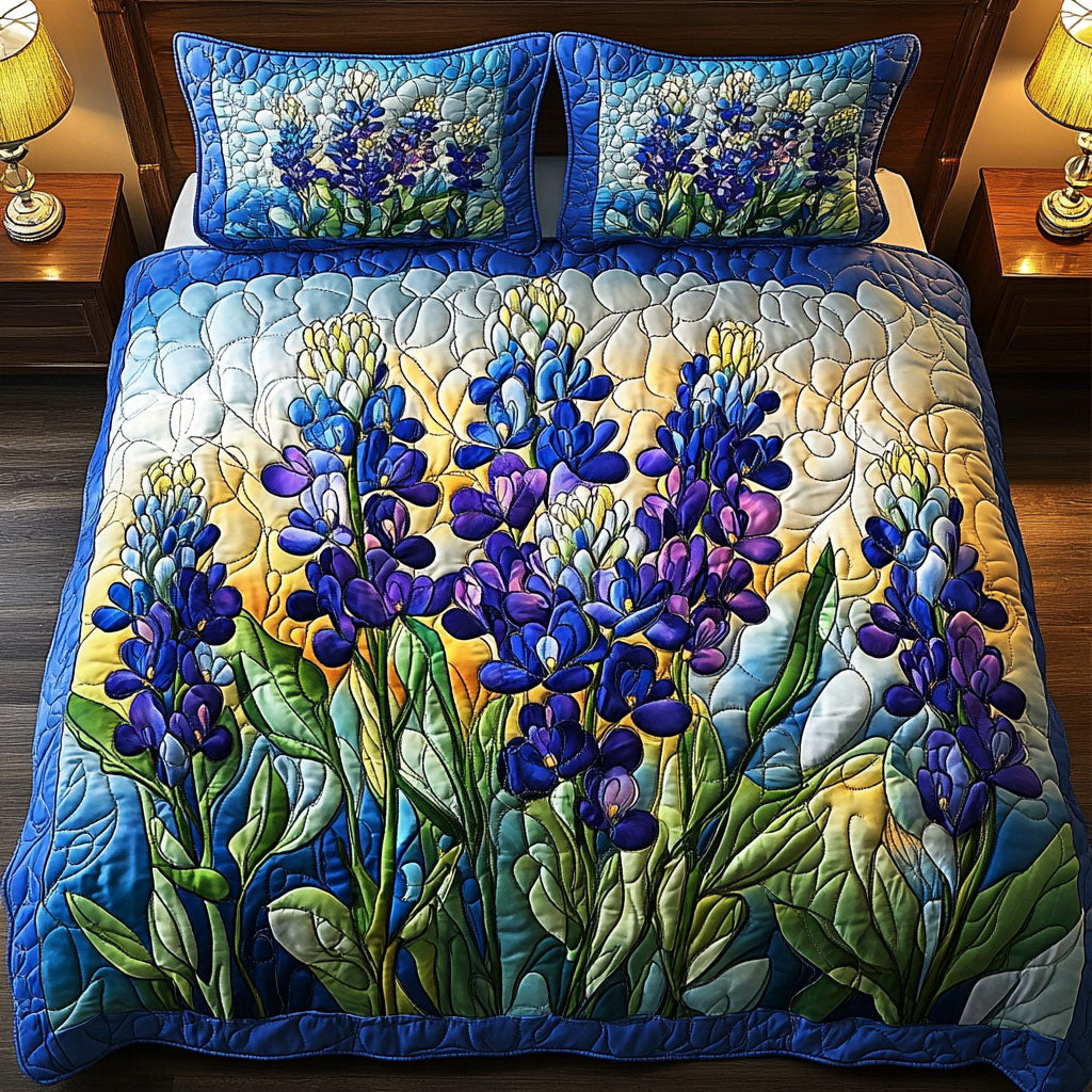 Bluebonnet Dream Duvet Cover Set NCU0NNT506