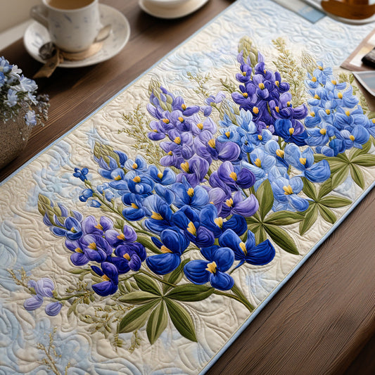 Bluebonnet Field Quilted Table Runner NCU0LDH547