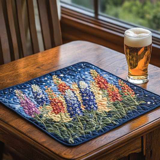 Bluebonnet Haze Quilted Table Topper NCU0DV694