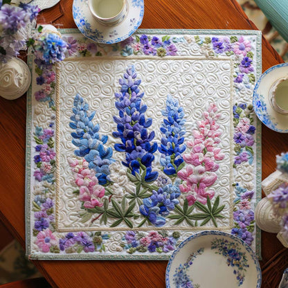 Bluebonnet Season Joy Quilted Table Topper NCU0NNT1293