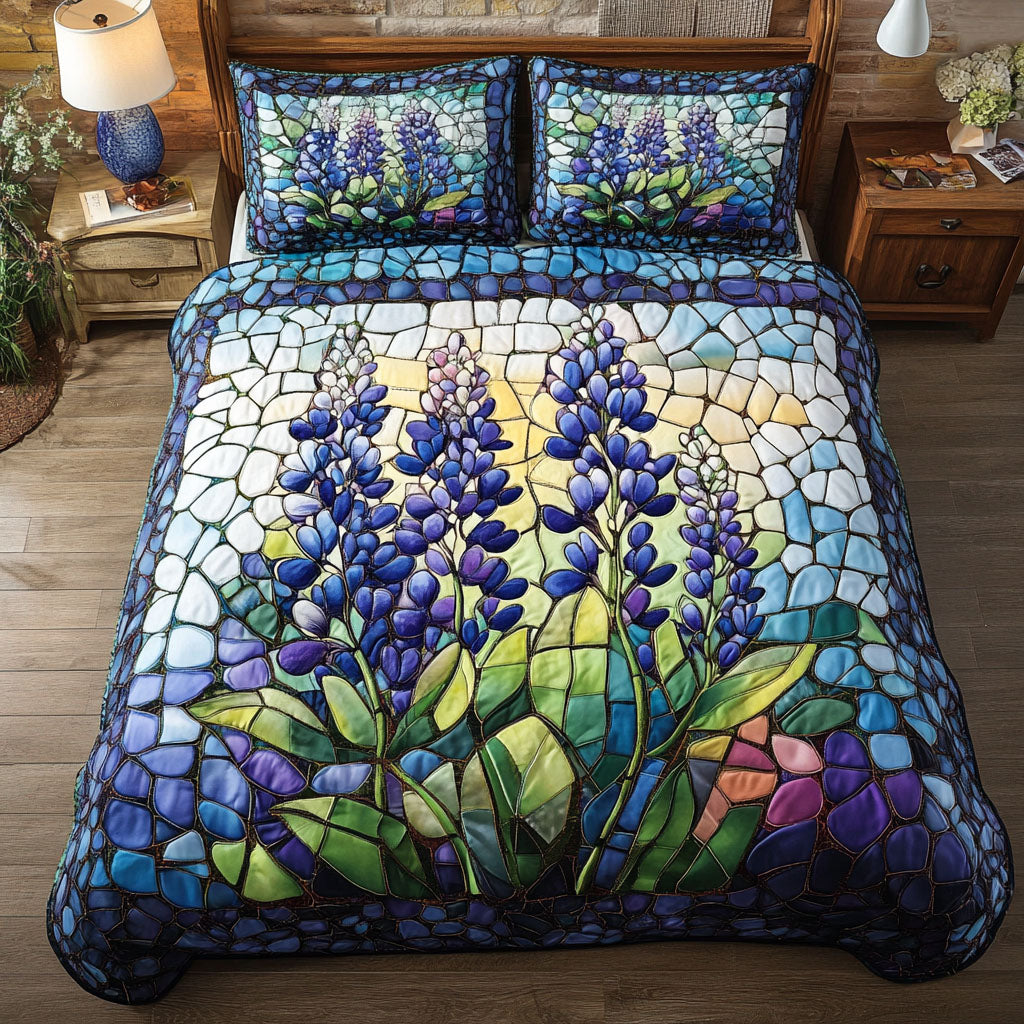 Bluebonnet Sunrise Duvet Cover Set NCU0NNT510