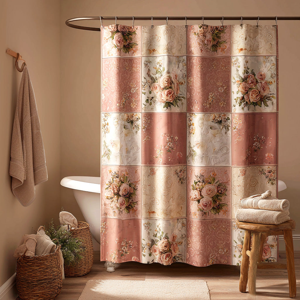 Blush Garden Shower Curtain NCU0NTV960
