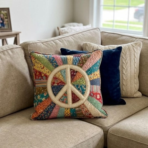 Boho Bloom Quilted Pillow Case NCU0DV2052