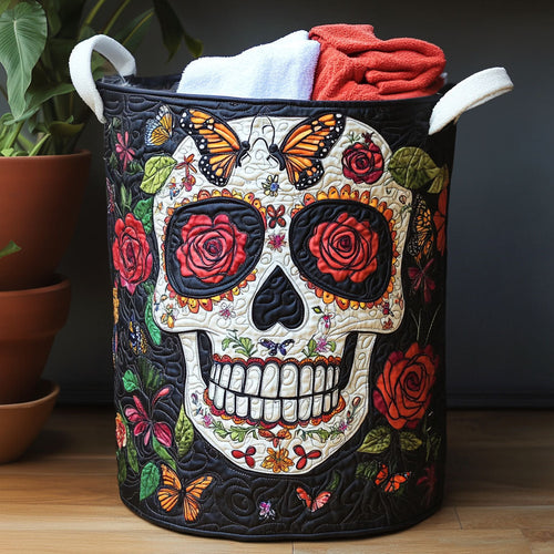 Bone Burner Quilted Laundry Basket NCU0PTT1176