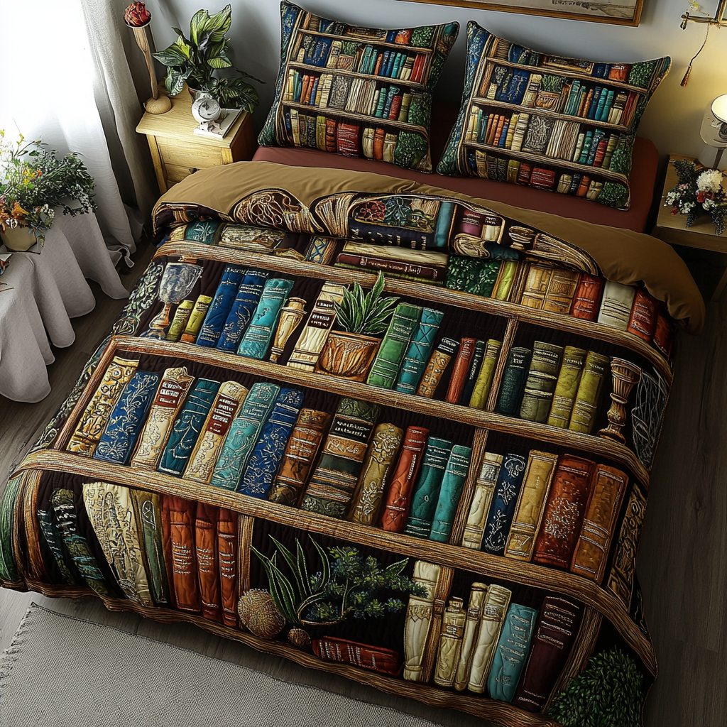 Book Bliss Duvet Cover Set NCU0PVL224