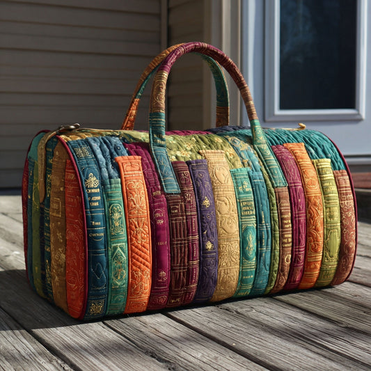 Book Garden Quilted Duffle Bag NCU0DDK2466