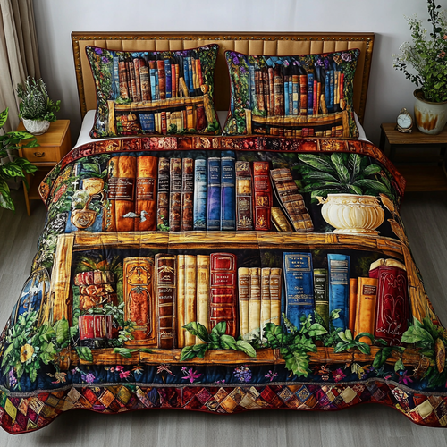 Bookish Vibes Duvet Cover Set NCU0PVL228