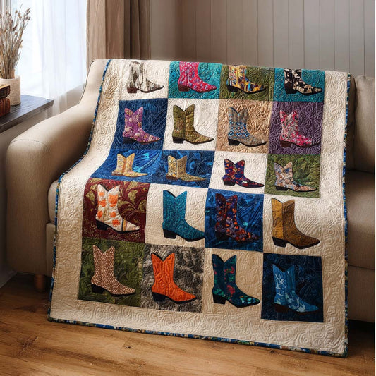 Boot Array Quilted Blanket NCU0NNT2125