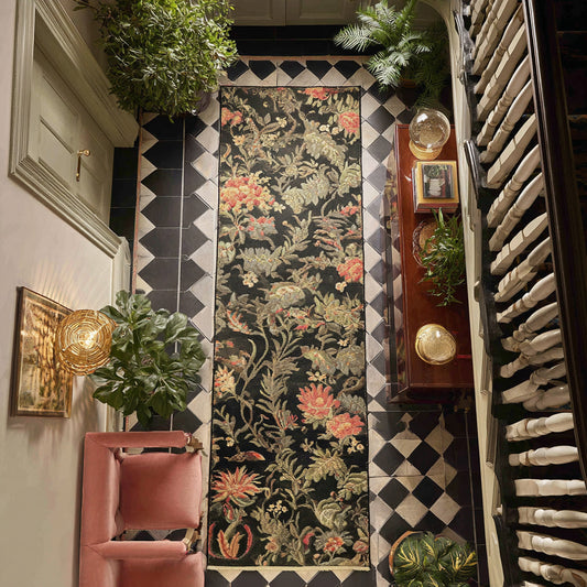 Botanical Mosaic Way Runner Carpet NCU0LDH593