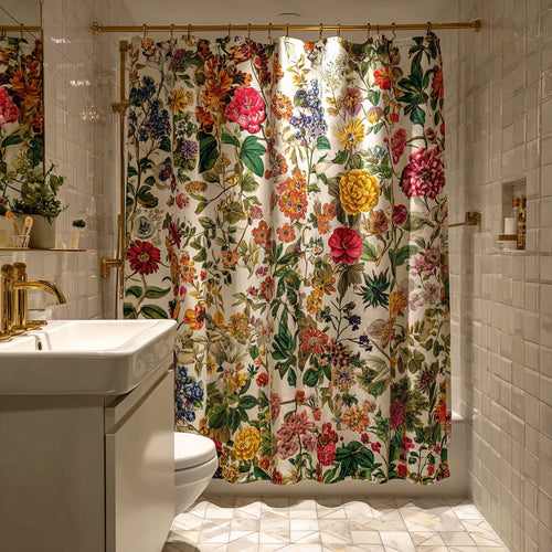 Botanical Tapestry Shower Curtain NCU0LDH561