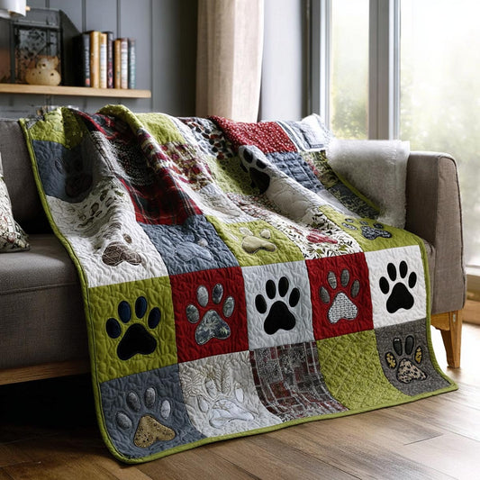 Bouncy Paws Quilted Blanket NCU0DV1795