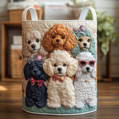 Bowtie Squad Quilted Laundry Basket NCU0NXD660