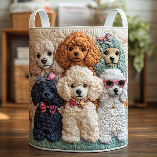 Bowtie Squad Quilted Laundry Basket NCU0NXD660