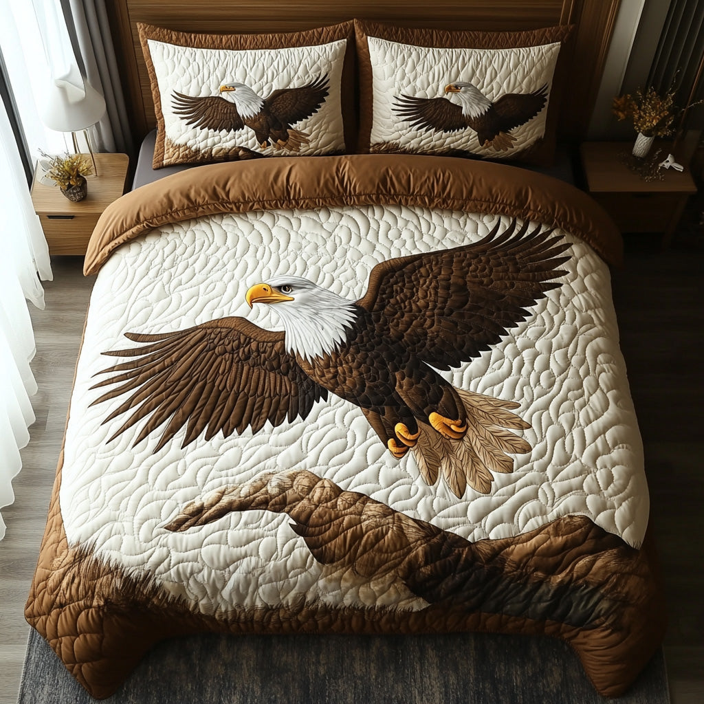Brave Flight 3-Piece Quilted Bedding Set NCU0DV511