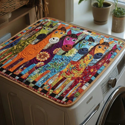 Bright Herd Quilted Washer and Dryer Cover NCU0NNT2695