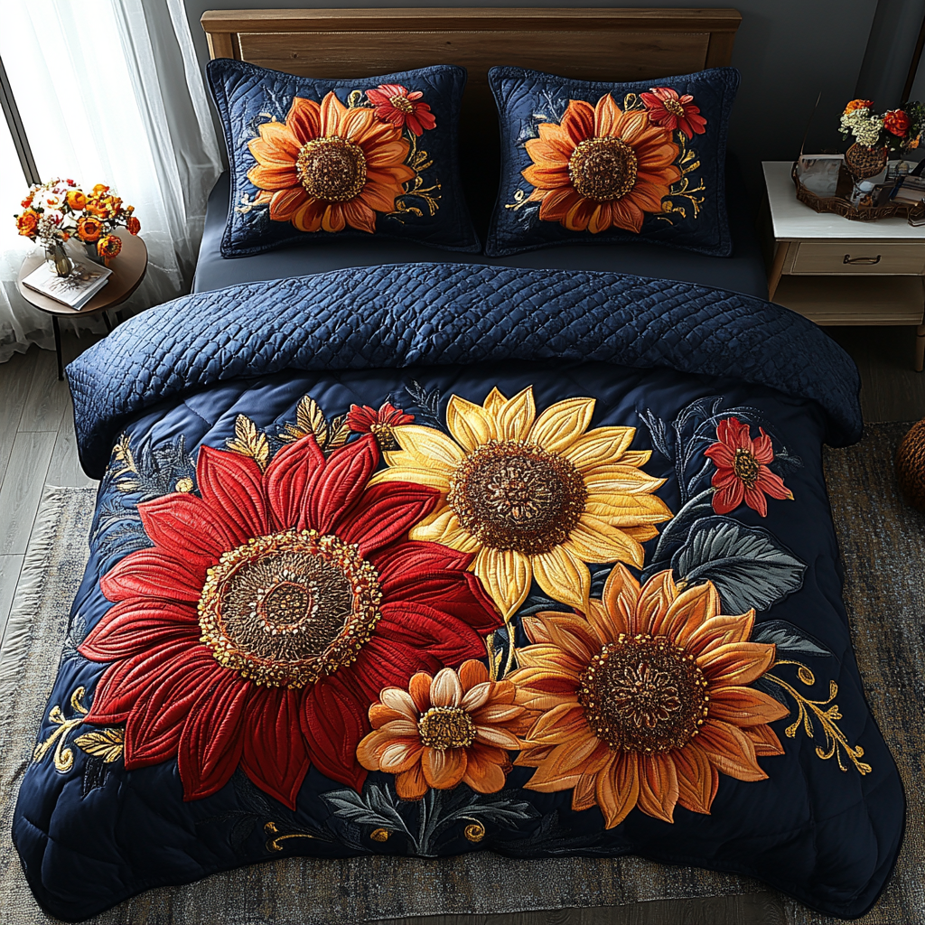 Bright Blossom Duvet Cover Set NCU0DV403