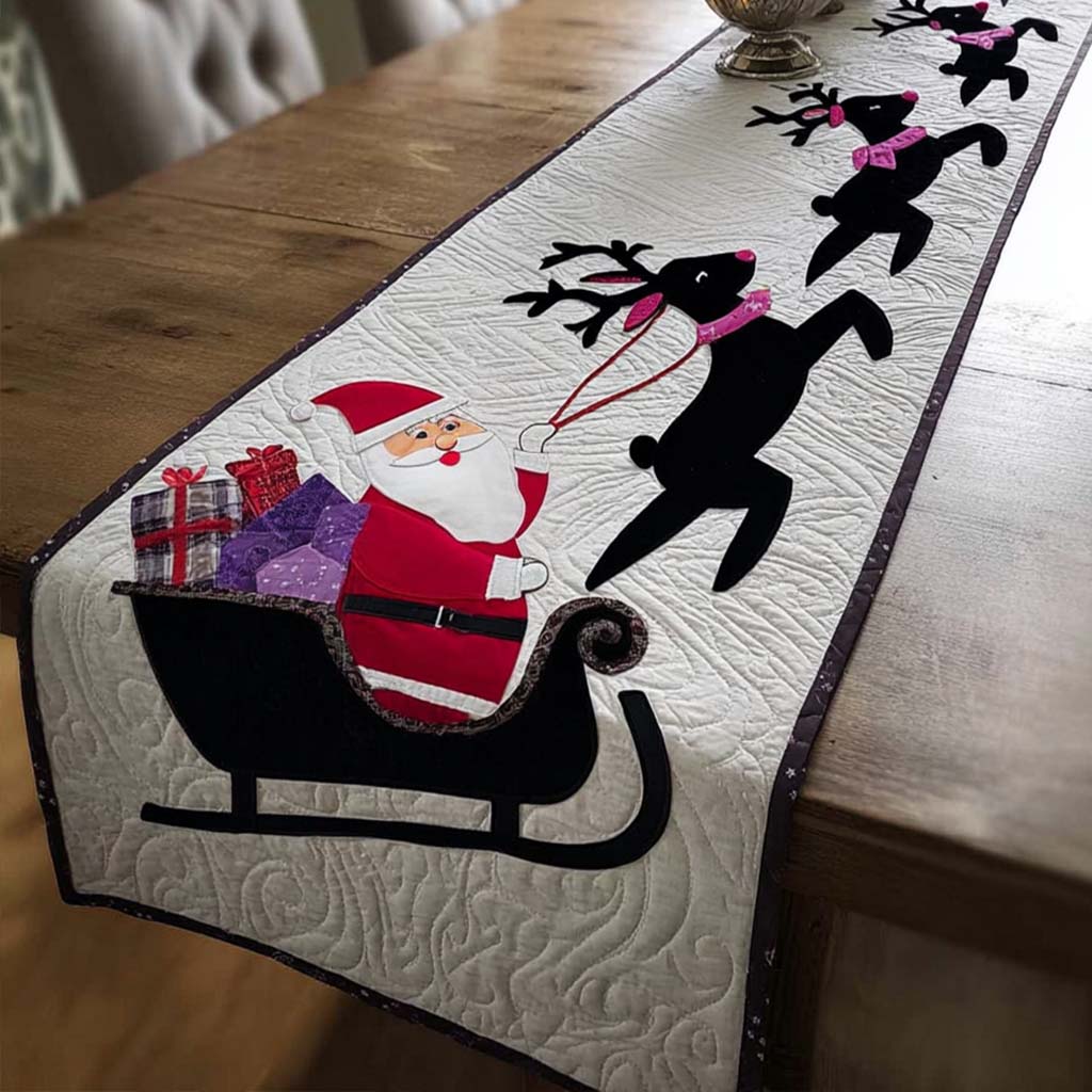 Bright Cheer Quilted Table Runner NCU0NNT1652