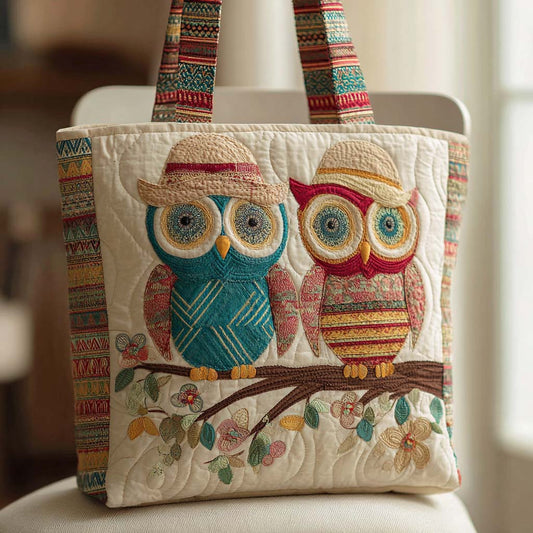 Bright Eyes Quilted Tote Bag NCU0NNT2062