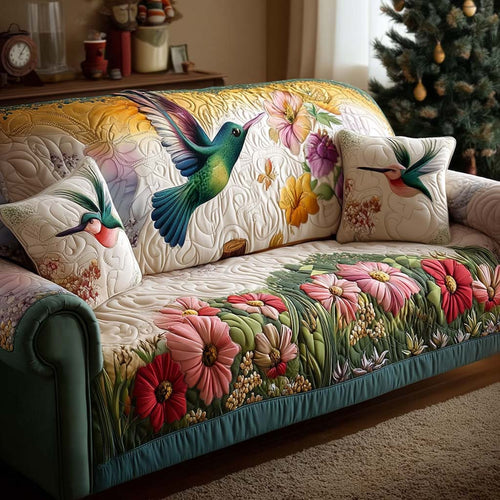 Bright Flash Quilted Sofa Cover NCU0NNT2238