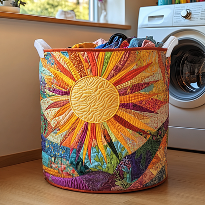 Bright Horizon Quilted Laundry Basket NCU0DDK574