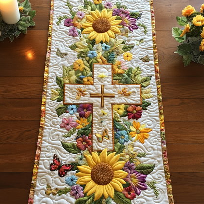 Bright Journey Quilted Table Runner NCU0NVH363