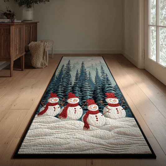 Bright Snowman Runner Carpet NCU0HH1073