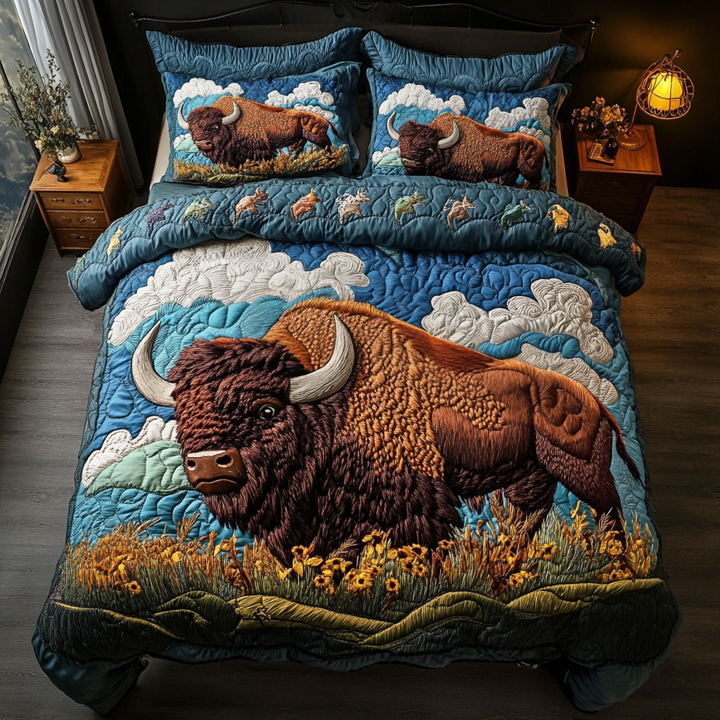 Buffalo Dream Duvet Cover Set NCU0NVH641