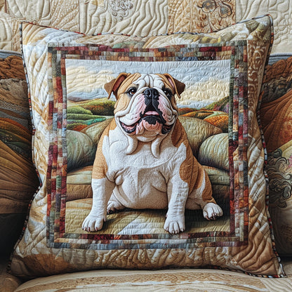Bulldog Pals Quilted Pillow Case NCU0PTT538