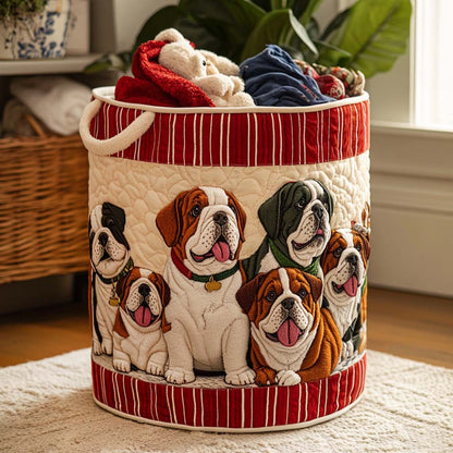Bulldog Chill Zone Quilted Laundry Basket NCU0NNT1344