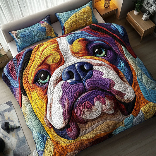 Bulldog Star Gaze 3-Piece Quited Bedding Set NCU0NNT830