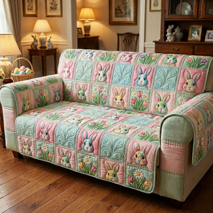 Bunny Hop Quilted Sofa Cover NCU0NTD1566