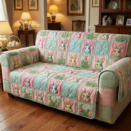 Bunny Hop Quilted Sofa Cover NCU0NTD1566