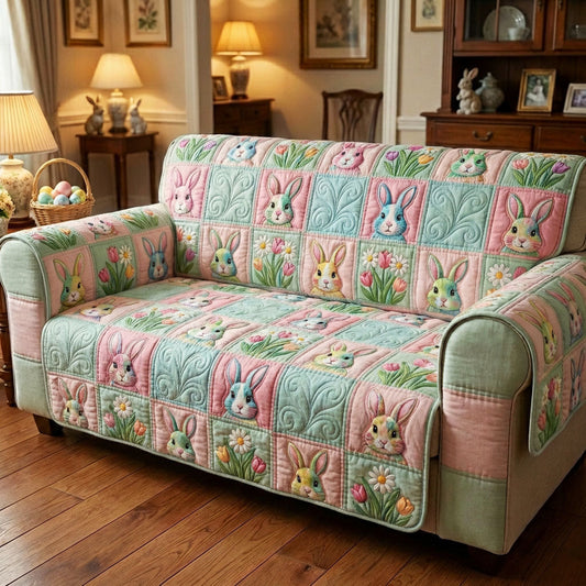 Bunny Hop Quilted Sofa Cover NCU0NTD1566