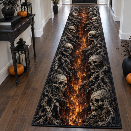 Burning Skull Chasm Runner Carpet NCU0PVL977