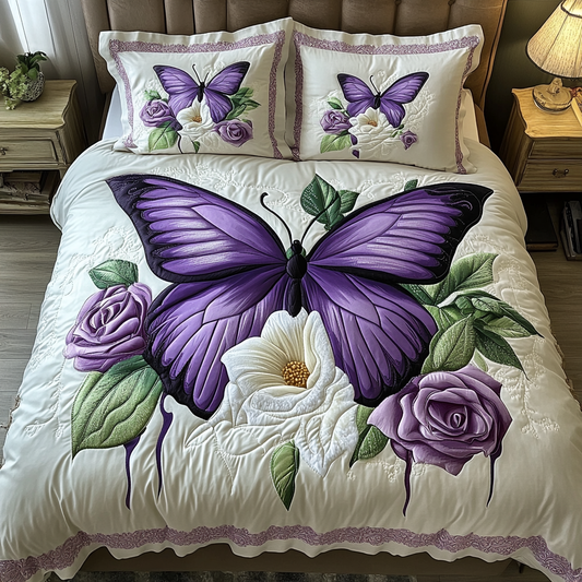 Butterfly Garden Duvet Cover Set NCU0PVL134