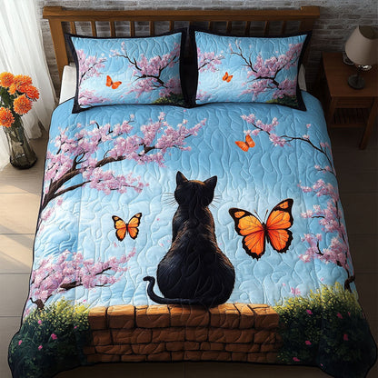 Butterfly Gaze Duvet Cover Set NCU0NNT497